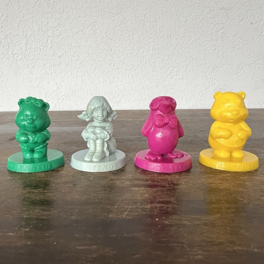 Vintage‎ 1985 Wendy's Figures, The Good Stuff Gang Lot of 4 Including Wendy
